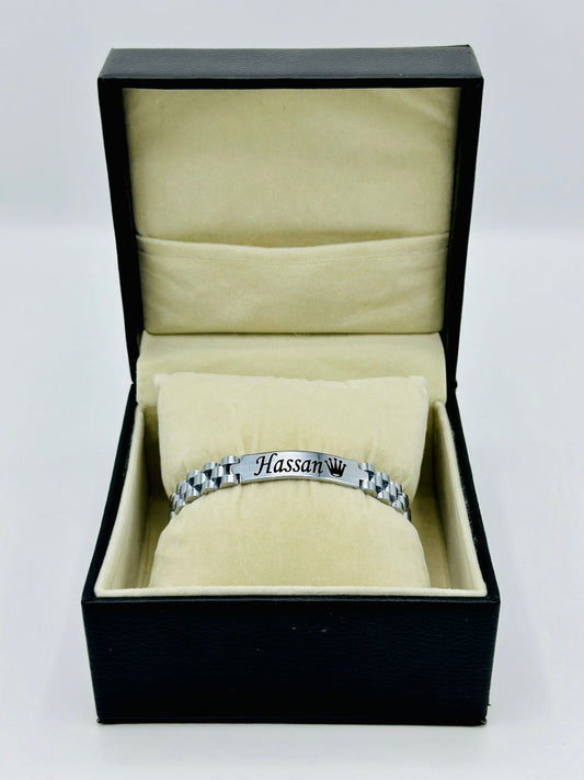 Engraved Name Bracelet